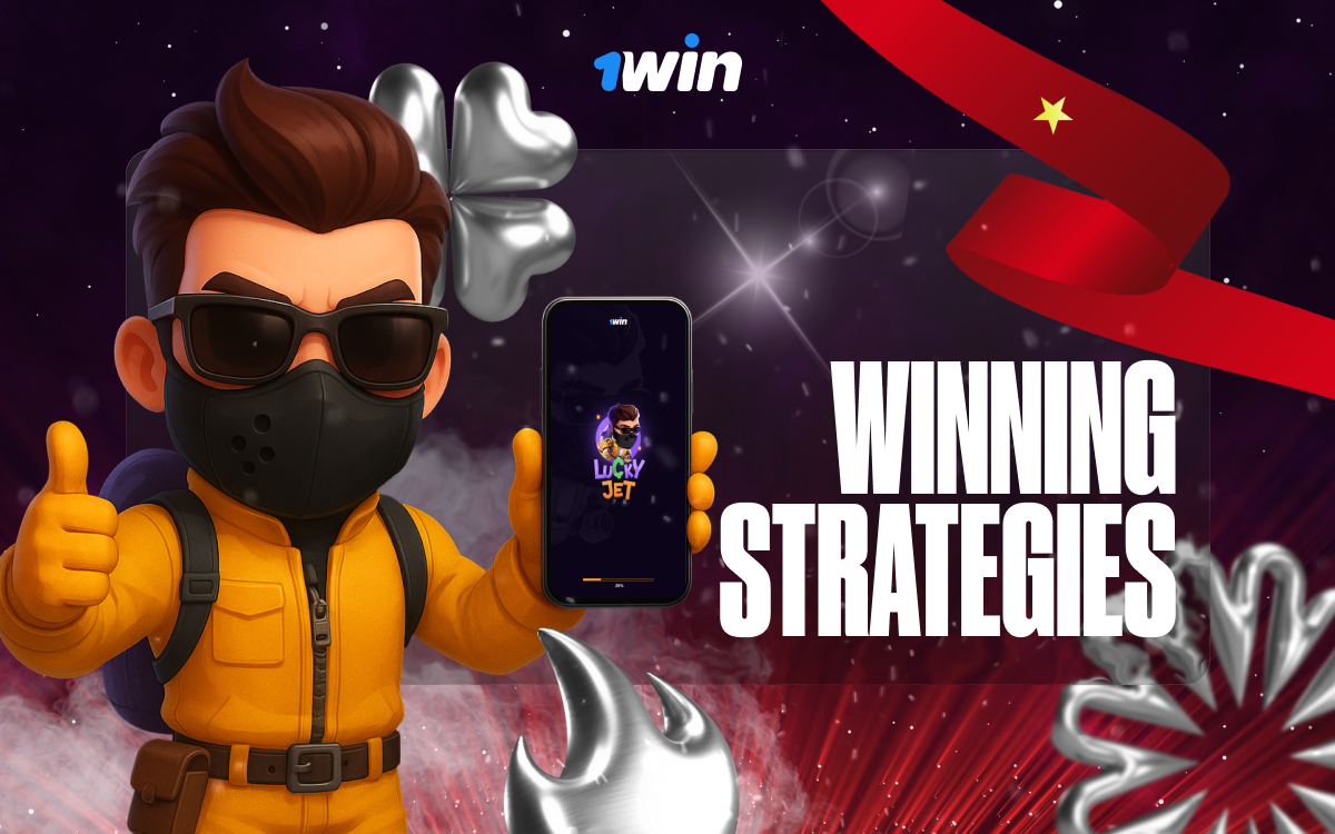 Learn effective winning strategies for Lucky Jet on 1win.